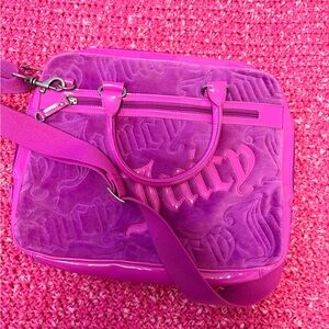 Juicy Couture Pink Laptop/iPad Bag